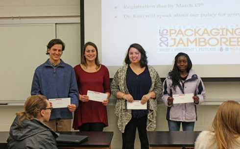 Packaging Systems & Design Students Earn Scholarship