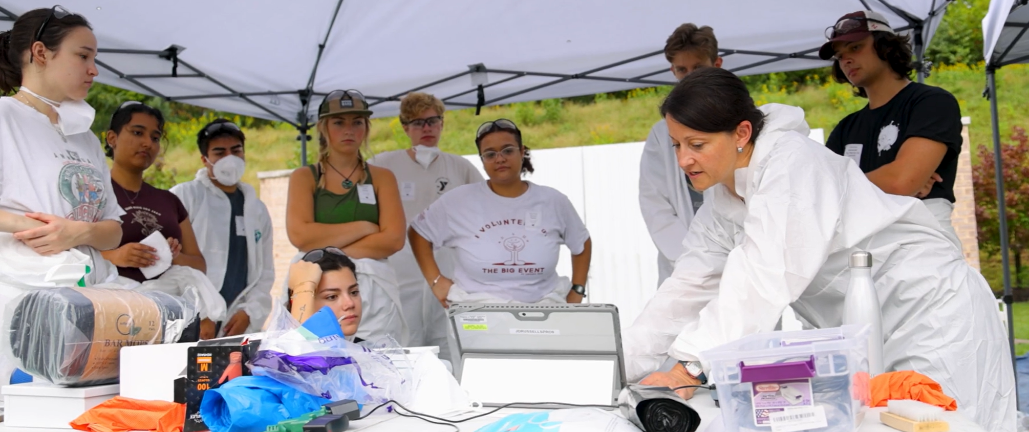 sustainable biomaterials learning together outside