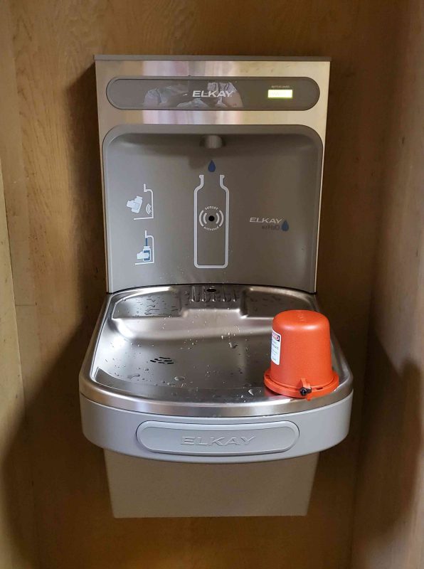 Picture of bottle refill station