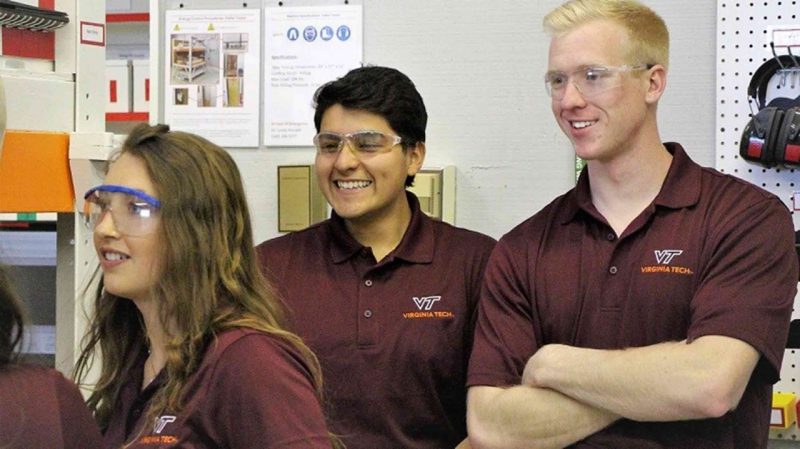 Students enjoying lab